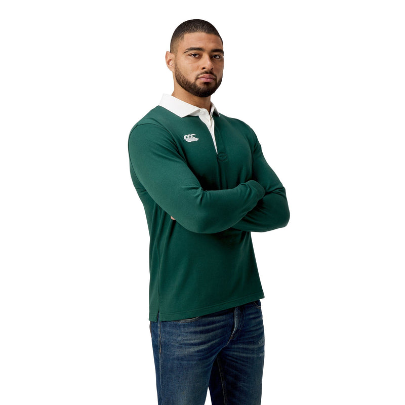 Load image into Gallery viewer, Canterbury Mens Solid Dye Long Sleeve Rugby
