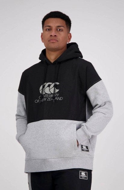 Load image into Gallery viewer, Canterbury Mens Legends Panel Hoodie - Jet Black
