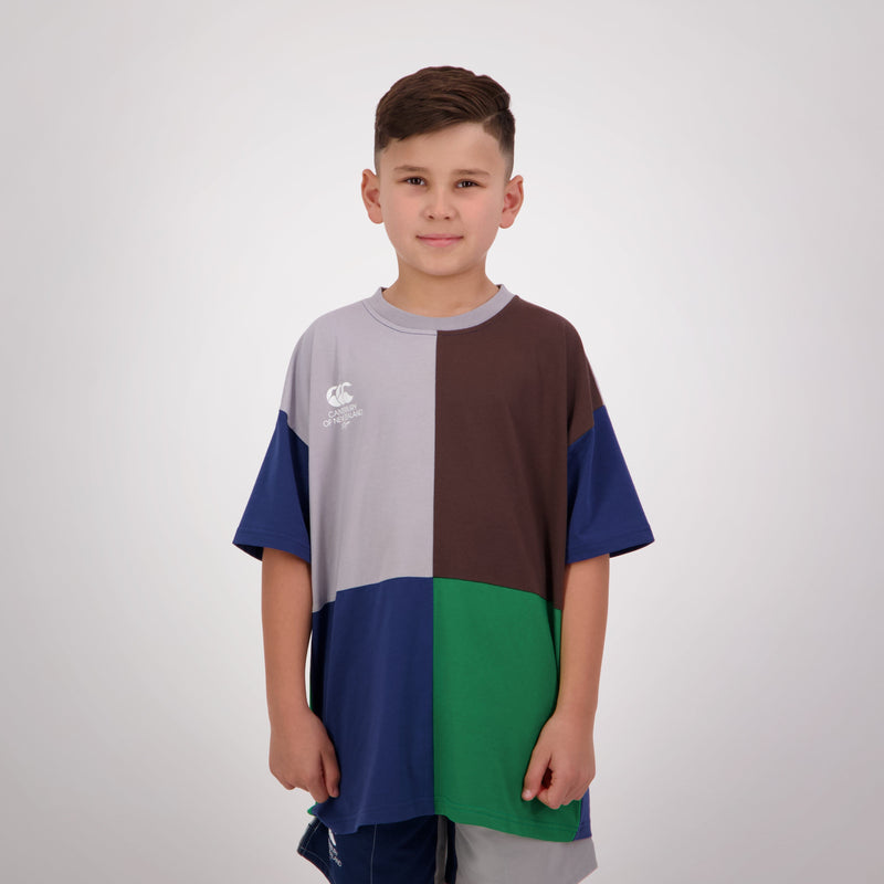 Load image into Gallery viewer, Canterbury Kids Harlequin Block T-Shirt - Multi
