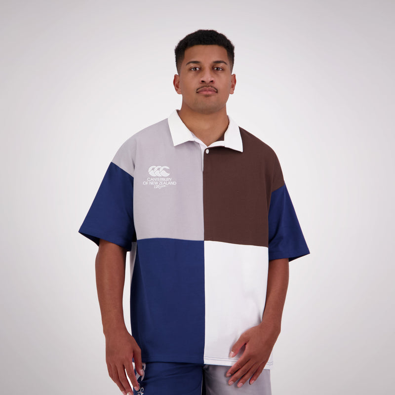 Load image into Gallery viewer, Canterbury Mens Harlequin Block SS Rugby - Multi
