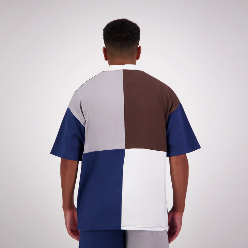 Load image into Gallery viewer, Canterbury Mens Harlequin Block SS Rugby - Multi
