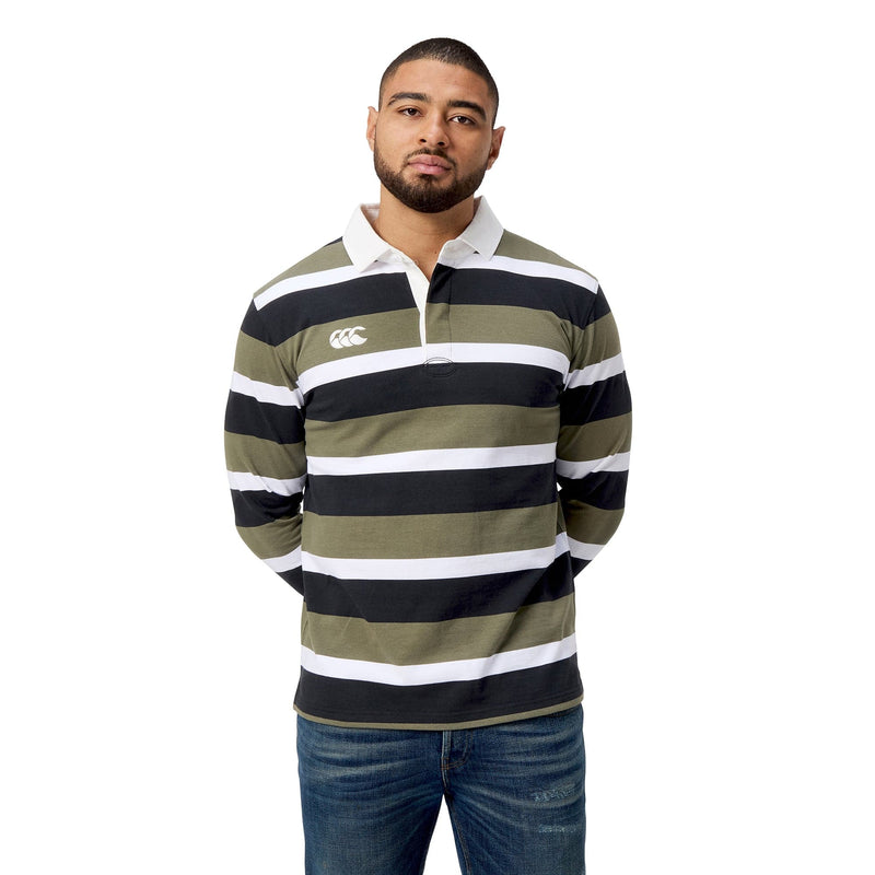 Load image into Gallery viewer, Canterbury Mens Yarn Dye Stripe Rugby
