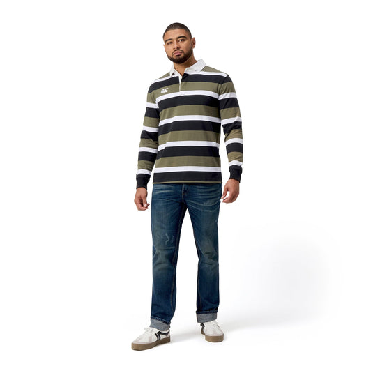 Canterbury Mens Yarn Dye Stripe Rugby