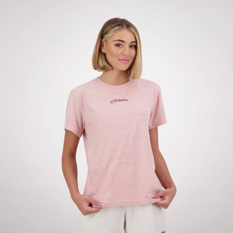 Load image into Gallery viewer, Canterbury Womens Scene Set T-Shirt - Misty Rose
