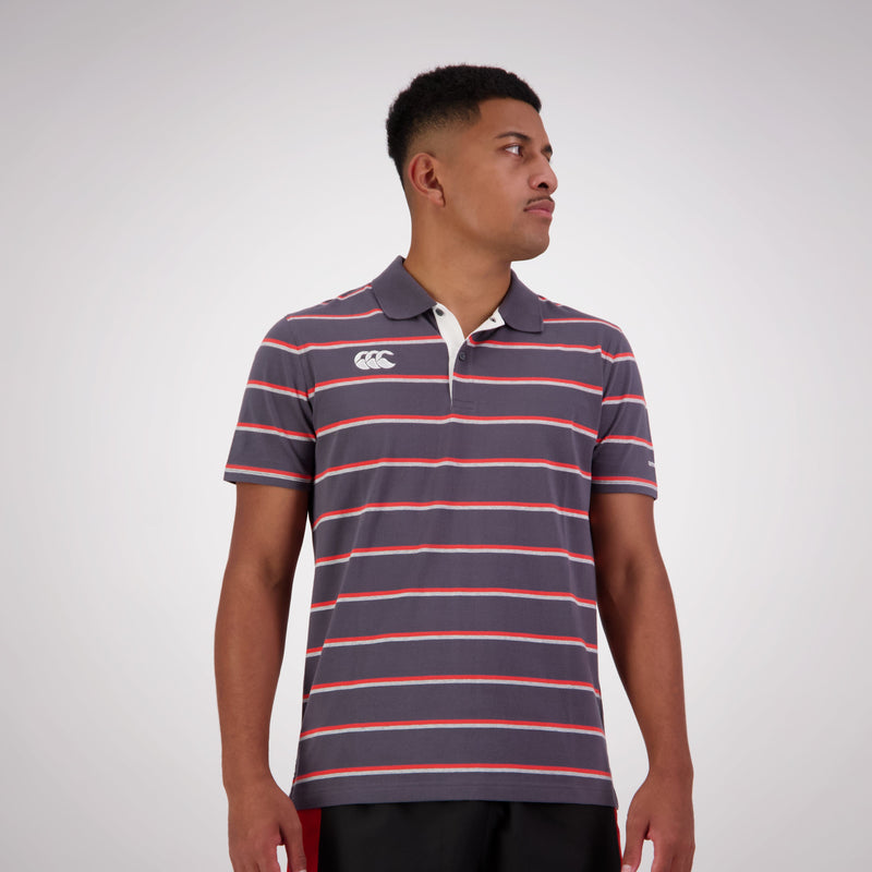 Load image into Gallery viewer, Canterbury Mens Yarn Dye Polo
