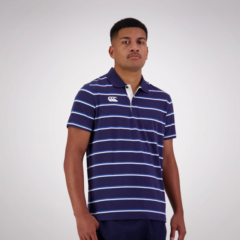 Load image into Gallery viewer, Canterbury Mens Yarn Dye Polo
