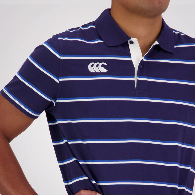 Load image into Gallery viewer, Canterbury Mens Yarn Dye Polo
