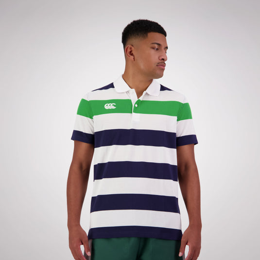 Canterbury Mens Engineered Stripe Polo