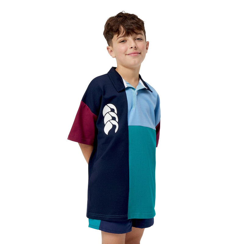 Load image into Gallery viewer, Canterbury Kids Harlequin Short Sleeve Rugby
