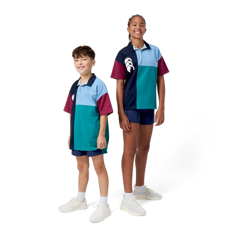 Load image into Gallery viewer, Canterbury Kids Harlequin Short Sleeve Rugby
