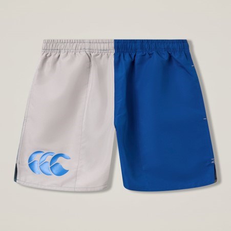 Load image into Gallery viewer, Canterbury Kids Harletic Short - Daphne Blue/Simply Taupe
