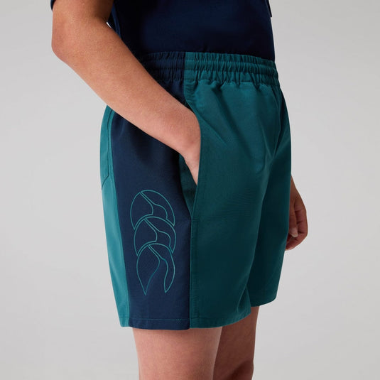 Canterbury Kids Fundamentals Panel Tactic Short - Balsam