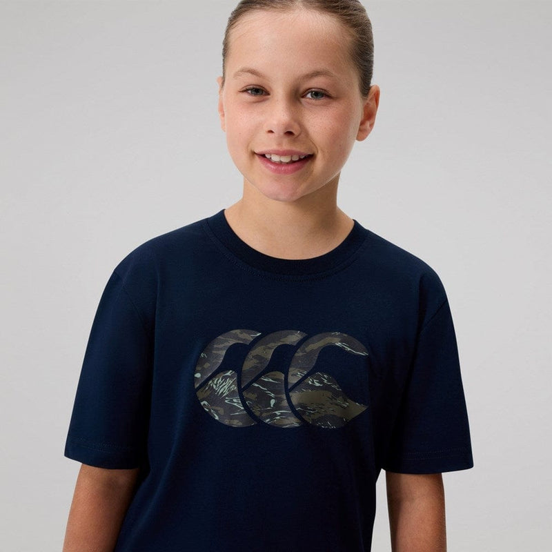 Load image into Gallery viewer, Canterbury Kids Force CCC T-Shirt - Navy
