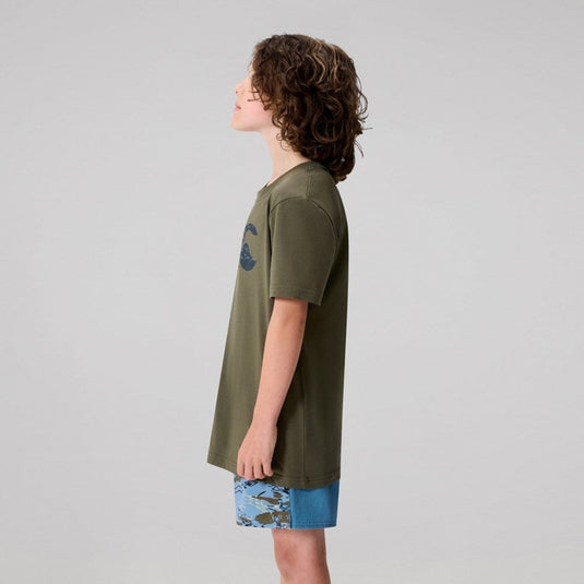 Canterbury Kids Force CCC T-Shirt - Olive Night