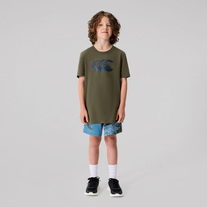 Canterbury Kids Force CCC T-Shirt - Olive Night