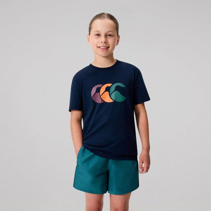 Canterbury Kids Fundamentals T-Shirt - Navy
