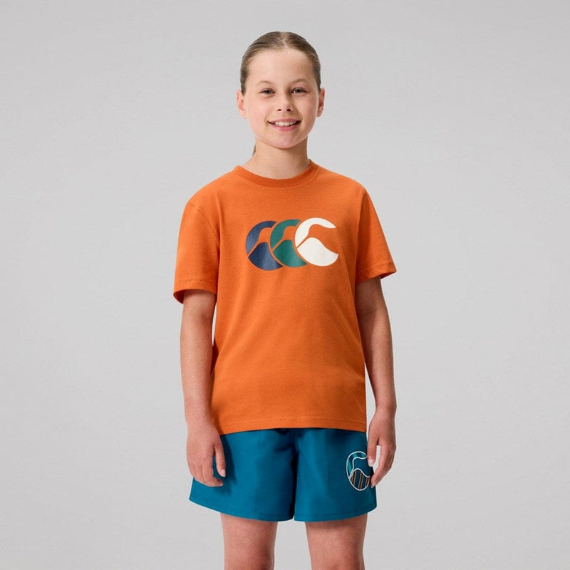 Load image into Gallery viewer, Canterbury Kids Fundamentals T-Shirt - Rust
