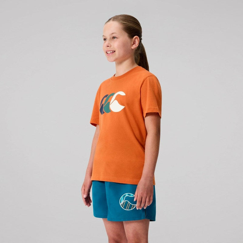 Load image into Gallery viewer, Canterbury Kids Fundamentals T-Shirt - Rust
