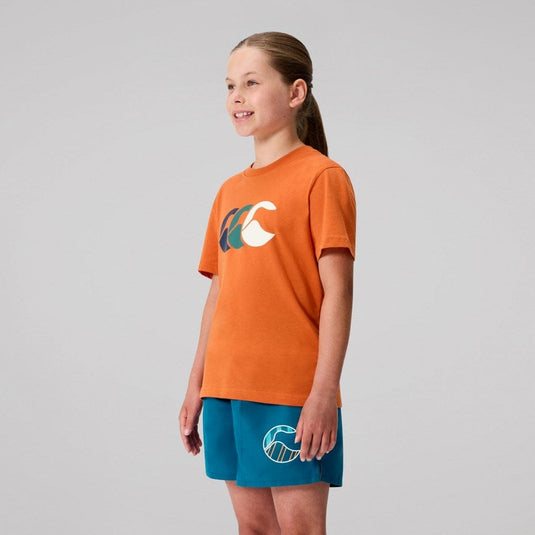 Canterbury Kids Fundamentals T-Shirt - Rust