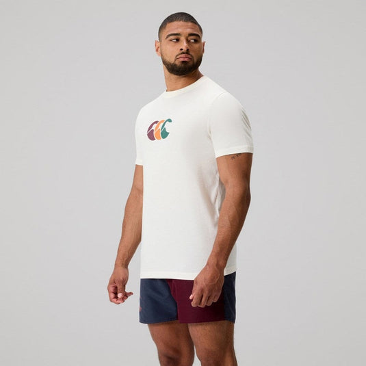 Canterbury Mens Fundamentals T-Shirt - Egret