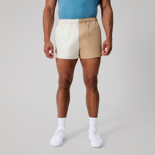 Canterbury Mens Fundamentals Harlequin Drill Short - Warm Taupe