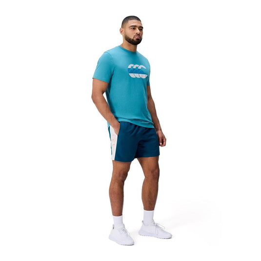 Canterbury Mens Fundamental Panel 5" Tactic Short - Legion Blue