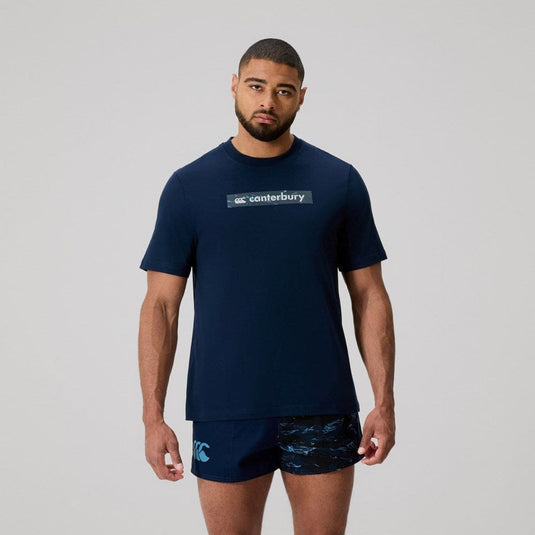 Canterbury Mens Force T-Shirt AM - Navy