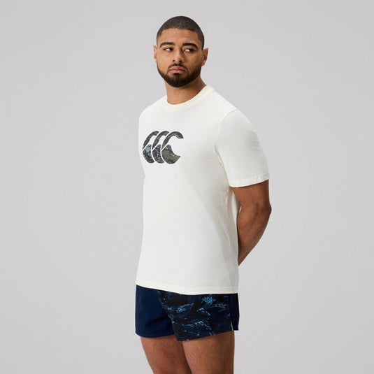 Canterbury Mens Force CCC T-Shirt AM - Egret