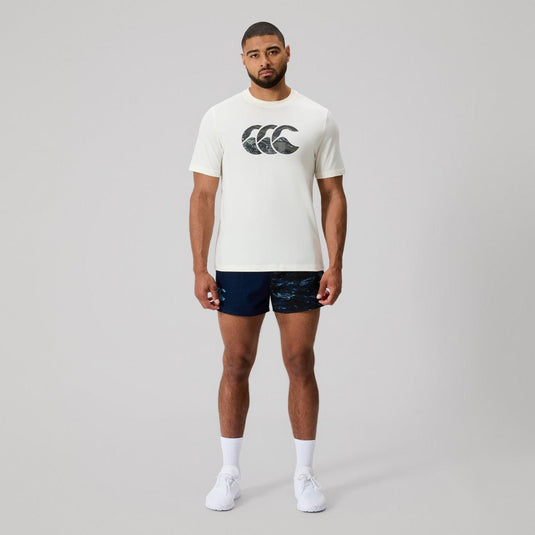 Canterbury Mens Force CCC T-Shirt AM - Egret