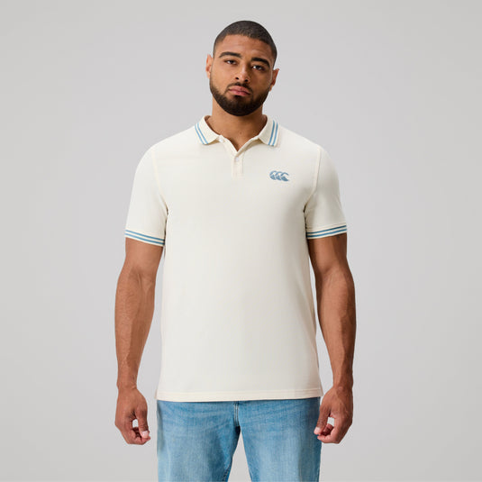 Canterbury Mens Solid Dye Polo - Birch