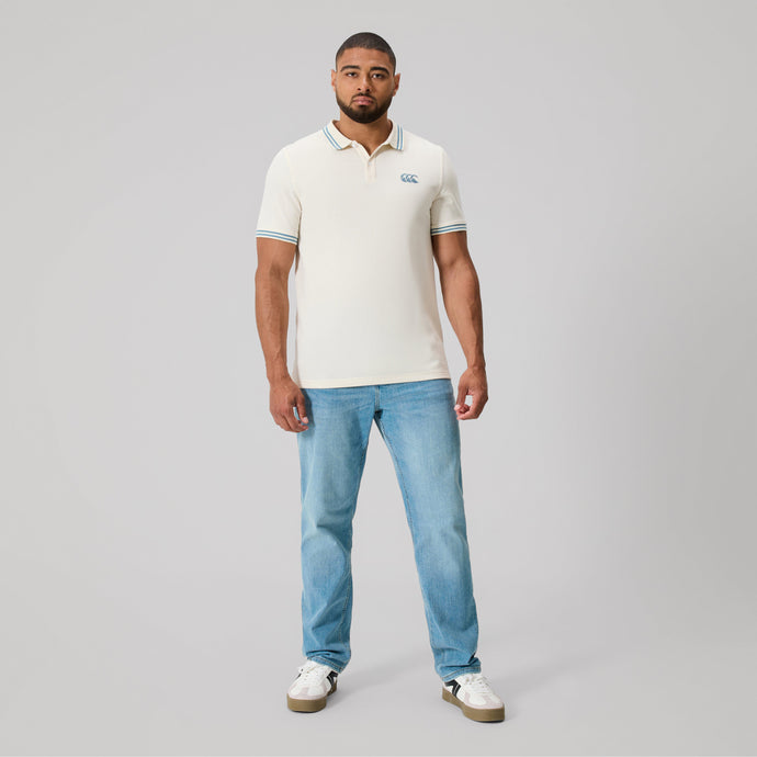 Canterbury Mens Solid Dye Polo - Birch