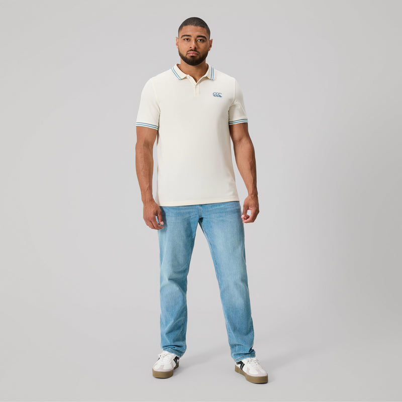 Load image into Gallery viewer, Canterbury Mens Solid Dye Polo - Birch

