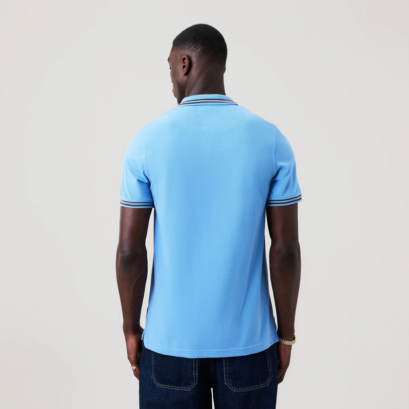 Load image into Gallery viewer, Canterbury Mens Solid Pique Polo - Navy/Gret
