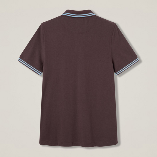 Canterbury Mens Solid Pique Polo - Bracken/Cronulla Blue