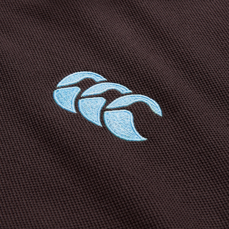 Load image into Gallery viewer, Canterbury Mens Solid Pique Polo - Bracken/Cronulla Blue
