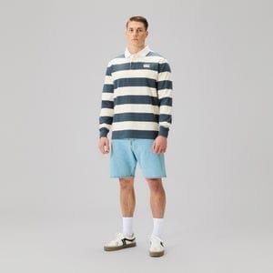 Load image into Gallery viewer, Canterbury Mens Yarn Stripe Jersey - Dark Slate
