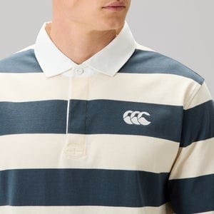 Load image into Gallery viewer, Canterbury Mens Yarn Stripe Jersey - Dark Slate
