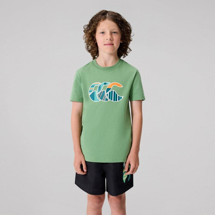 Canterbury Kids Uglies Logo T-Shirt - Turf Green