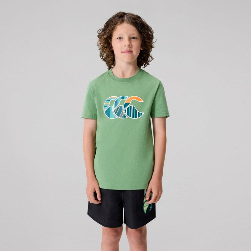 Load image into Gallery viewer, Canterbury Kids Uglies Logo T-Shirt - Turf Green
