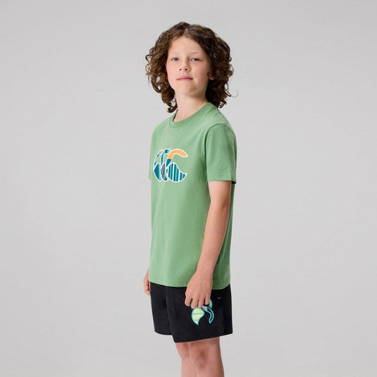 Canterbury Kids Uglies Logo T-Shirt - Turf Green