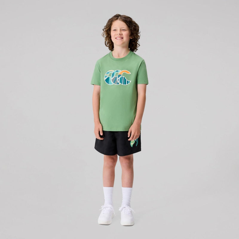 Load image into Gallery viewer, Canterbury Kids Uglies Logo T-Shirt - Turf Green
