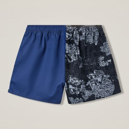 Canterbury Mens Force Harlequin Drill Short - Ensign Blue