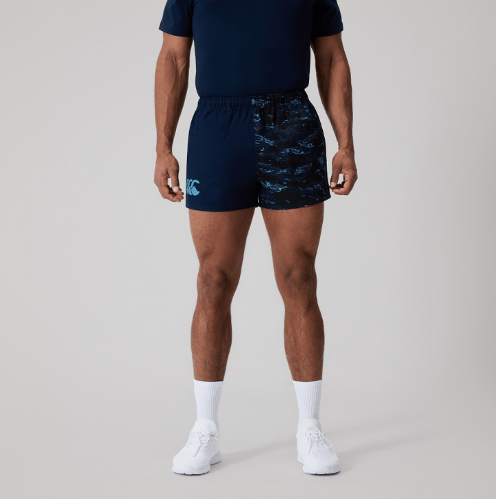 Load image into Gallery viewer, Canterbury Mens Force Harlequin Drill Short - Navy
