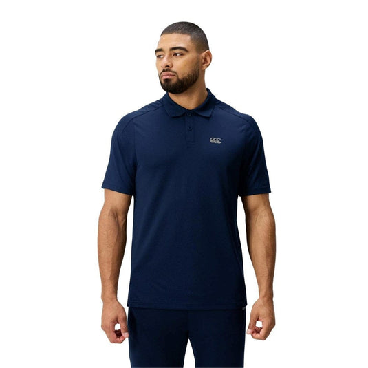 Canterbury Mens Tempo Polo Shirt - Navy