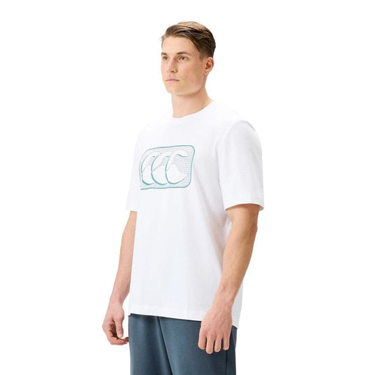 Canterbury Mens Everyday GFX T-Shirt - Bright White