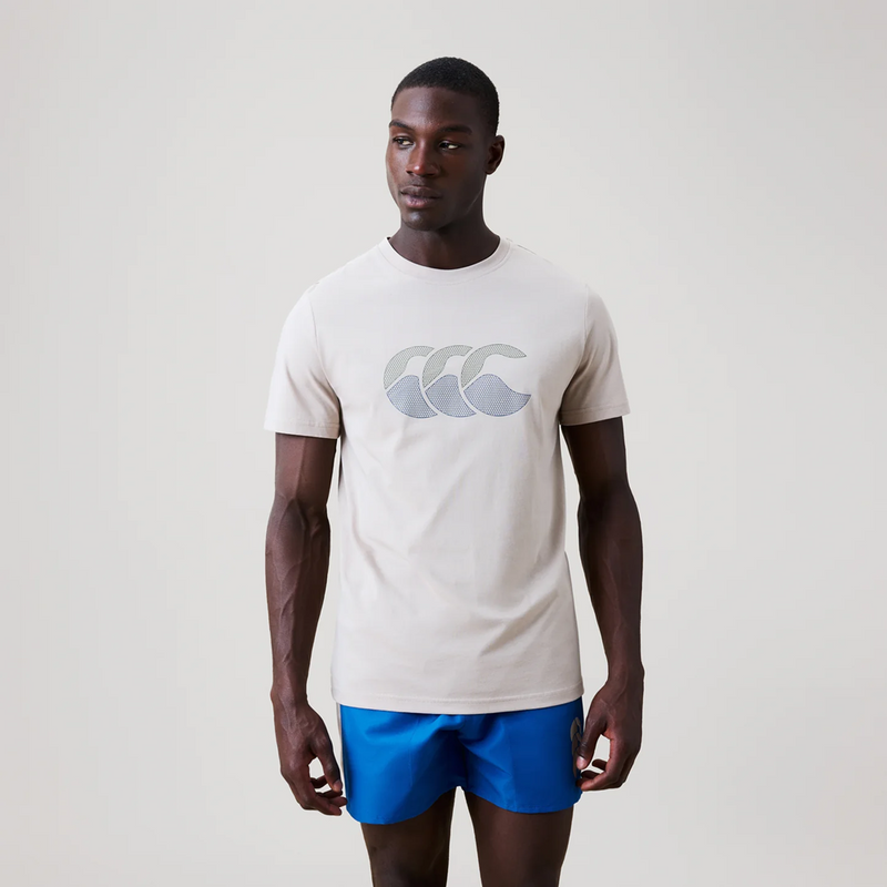 Load image into Gallery viewer, Canterbury Mens Fundamental T-Shirt - Simply Taupe/Grey
