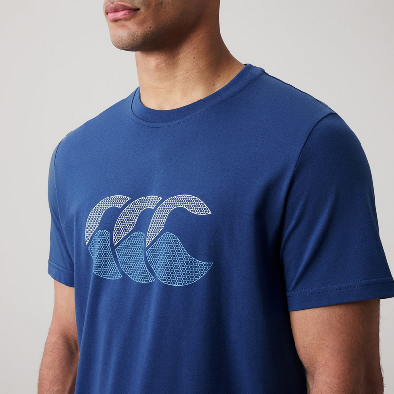 Load image into Gallery viewer, Canterbury Mens Fundamental T-Shirt - Ensign Blue
