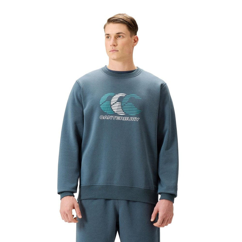 Load image into Gallery viewer, Canterbury Mens Everyday Crew Sweater - Dark Slate
