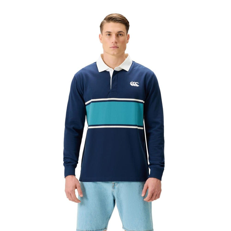 Load image into Gallery viewer, Canterbury Mens Stripe Rugby Jersey
