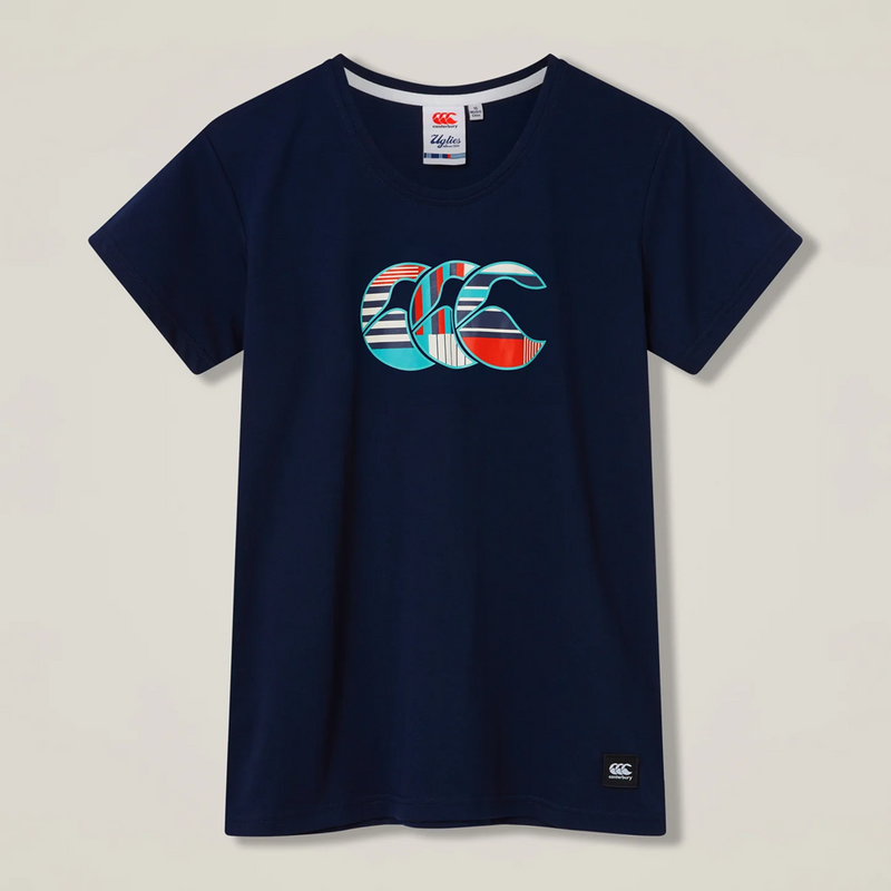 Load image into Gallery viewer, Canterbury Mens Uglies Logo Tee - Navy/Multi
